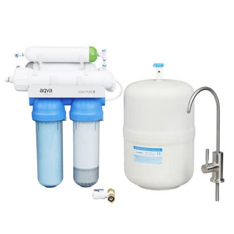 AQVA PURE 2 -paketti juomaveden puhdistamiseen.